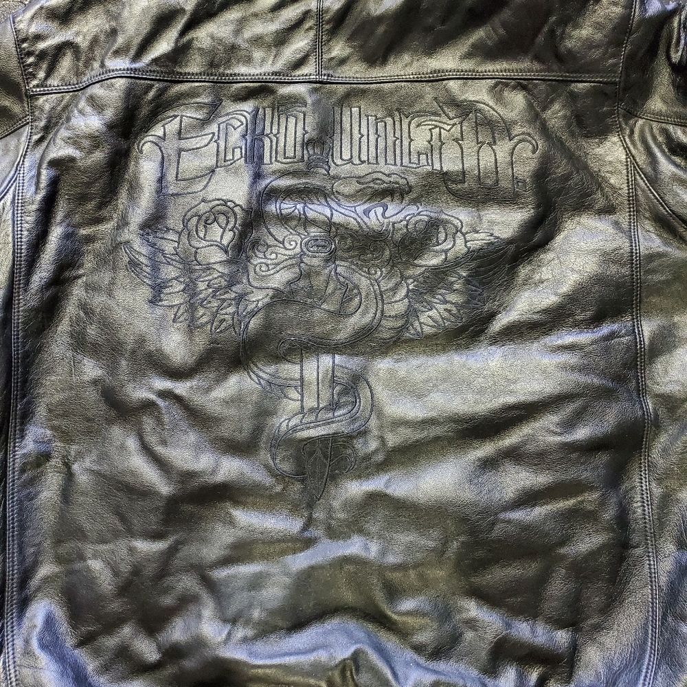 Ecko Unlimited leather jacket